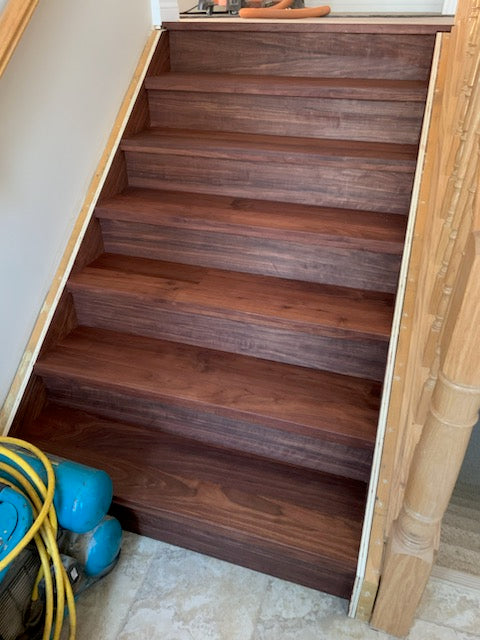 Custom Solid Wood Stair Treads